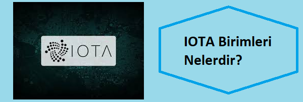 iota birimleri